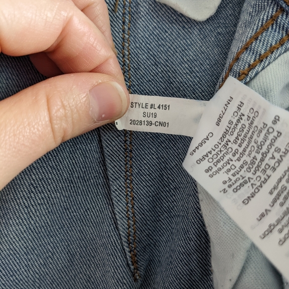 MADEWELL Tapered Jeans: Button Front Edition Size 26 EUC - Picture 12 of 16